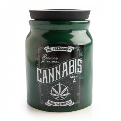 Cannabis Stash it storage jar