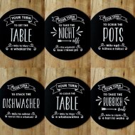 Chores Placemats by Moana Road
