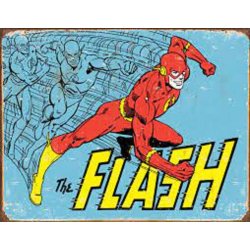 The Flash tin sign